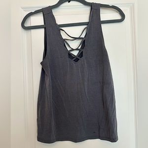 Heather gray soft & sexy American Eagle tank top. GREAT condition